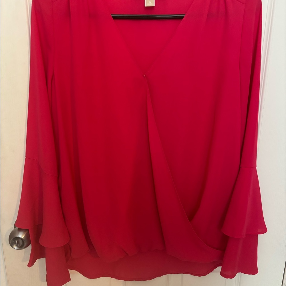 MICHAEL Michael Kors Dressy Pink Blouse Womens Size S